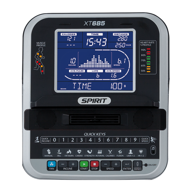 Беговая дорожка SPIRIT XT685 DC