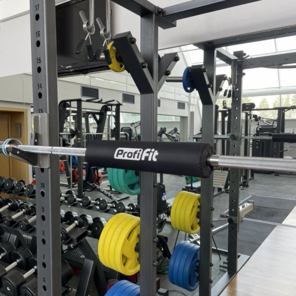 Смягчающая накладка на гриф, D8 см, L38 см (с логотипом) -RT-025 PROFI-FIT