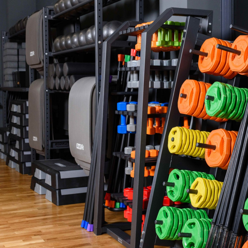 Гантель в виниловой оболочке, шестигранник 3 кг, серая PROFI-FIT