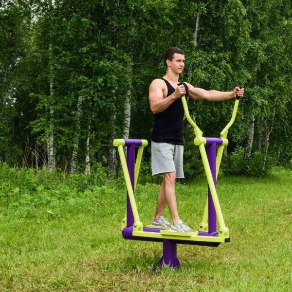 Уличный тренажер Лыжник ZAVODSPORTA S-1020