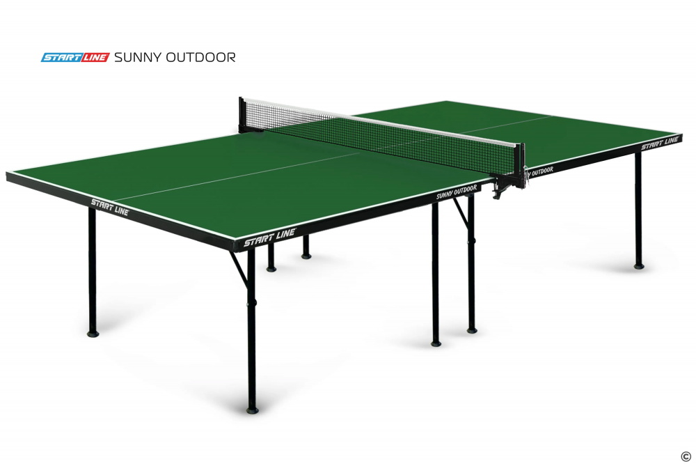 Теннисный стол Start Line Sunny Outdoor GREEN