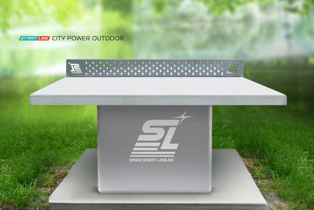 Теннисный стол START LINE City Power Outdoor 60 мм (бетон), с сеткой