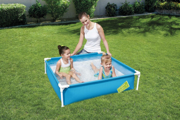 Каркасный бассейн Bestway My First Pool 122х122х30,5см, 365л, от 2 лет