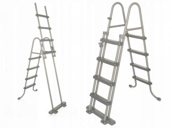 Каркасный бассейн Bestway Power Steel 549х274х122см, 13430л, фил.-насос 5678л/ч, лестница, тент, попл.-доз.