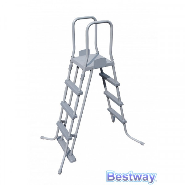 Стальной бассейн Bestway Hydrium 460х120см, 17430л, песч.фил.-нас. 5678л/ч, лестн., тент, подст., попл.-доз