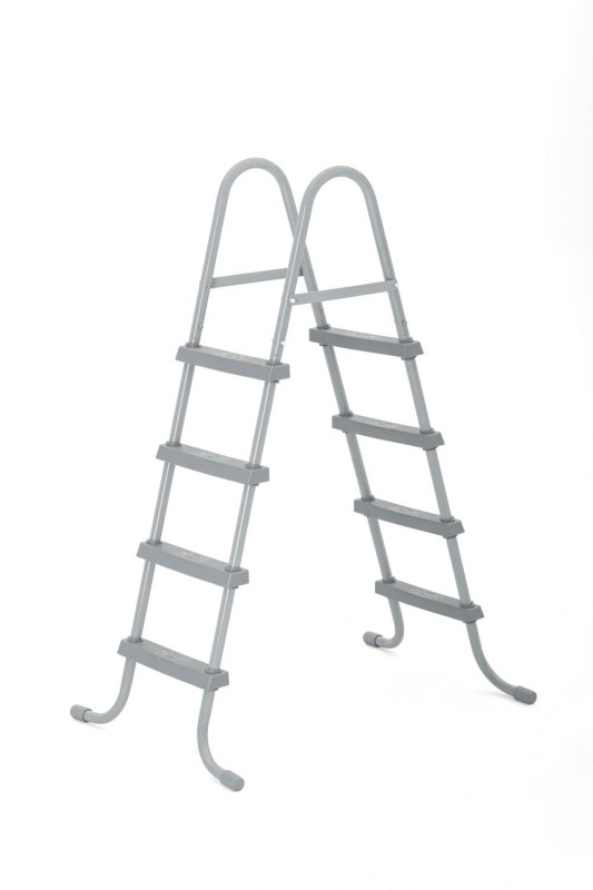 Каркасный бассейн Bestway Power Steel 412х201х122см, 8124л, песч.фил.-нас. 3028л/ч, лестница, попл.-дозатор