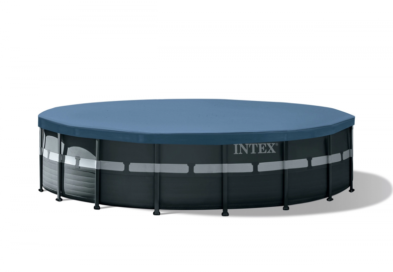 Каркасный бассейн Intex Ultra XTR Frame 549х132см, 26423л, песч.фил.-нас. 7900л\ч, лестница, тент, подстилка