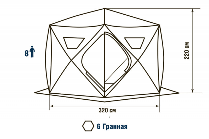 Палатка HIGASHI Sota