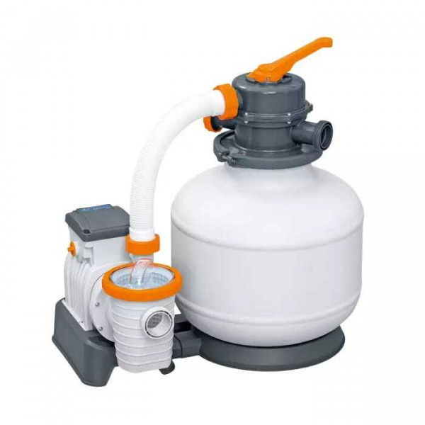 Стальной бассейн Bestway Hydrium 610х360х120см, 19929л, песч.фил.-нас 5678л/ч, лестн, тент, подст, попл.-доз (56369 BW)