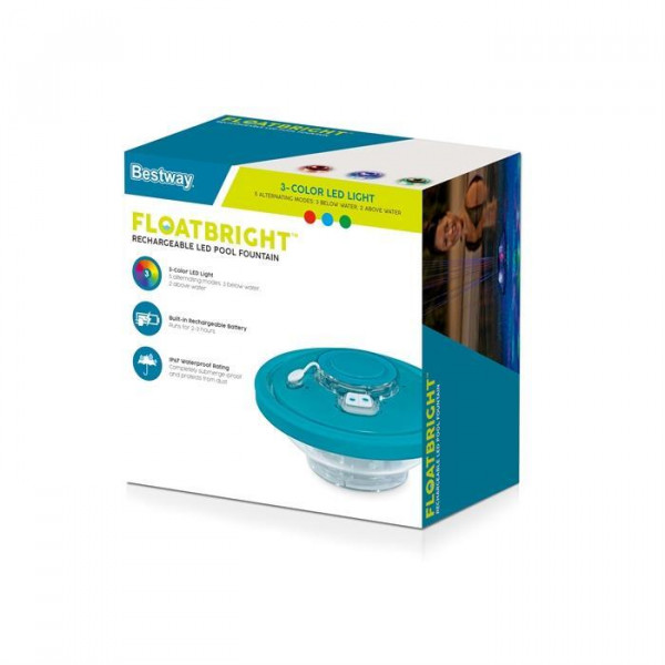 Плавающий фонтанчик с подсветкой Bestway 14см (58493 BW)