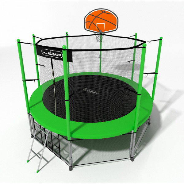 Батут i-Jump Basket 12ft green