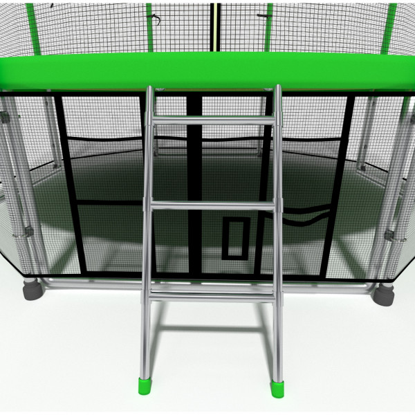Батут i-Jump Basket 12ft green