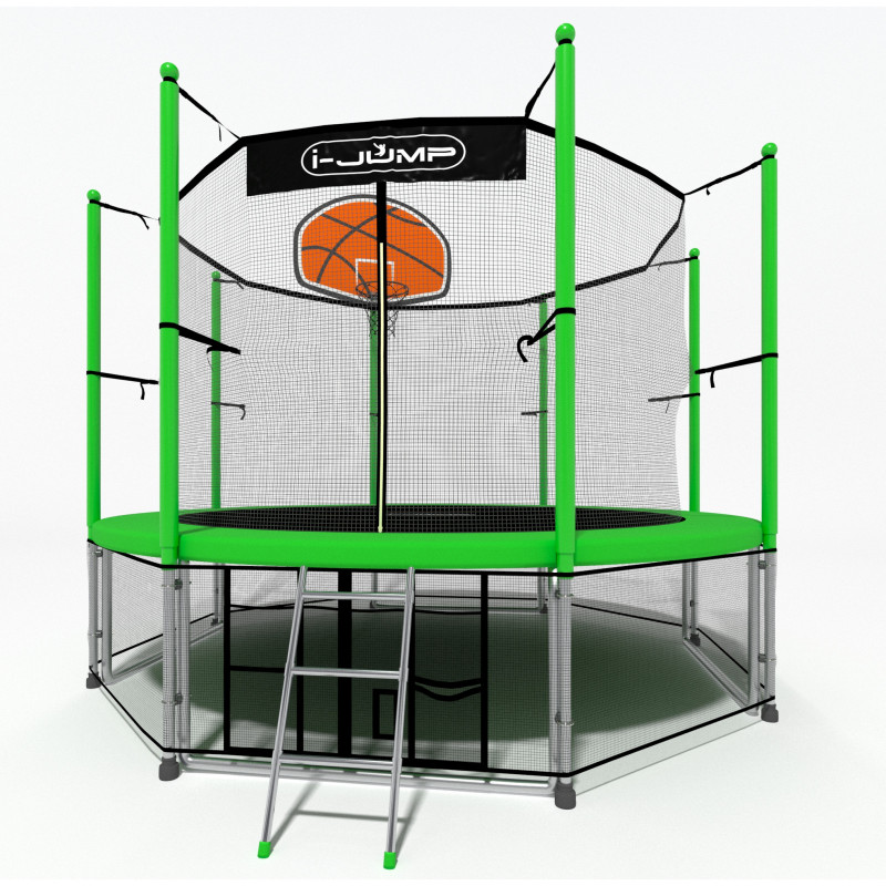 Батут i-Jump Basket 16ft green