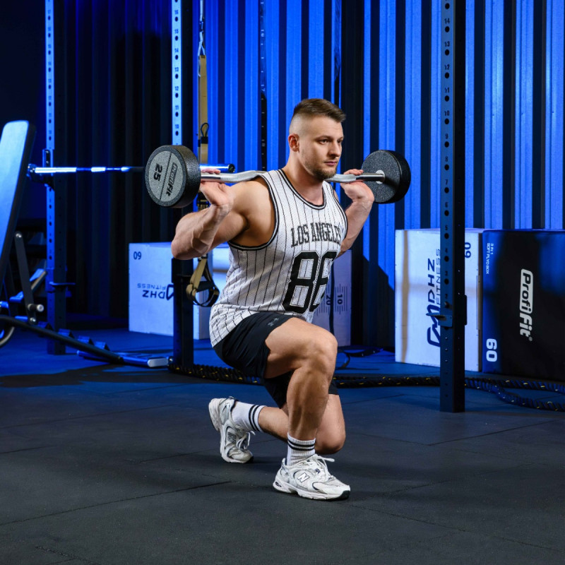 Набор изогнутых полиуретановых штанг (шаг 5 кг, 5 шт) 10-30 кг PROFI-FIT