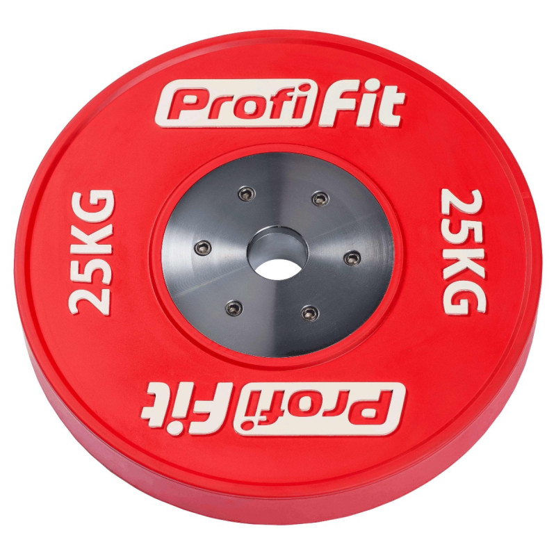 Диск профессиональный обрезиненный цветной D51 мм PROFI-FIT
