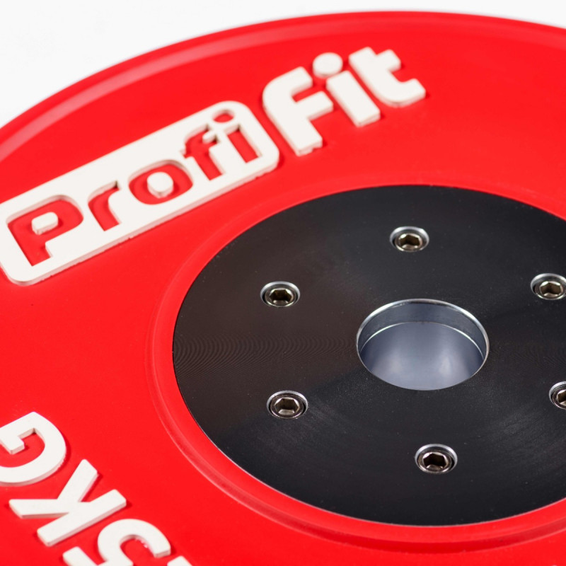 Диск профессиональный обрезиненный цветной D51 мм PROFI-FIT