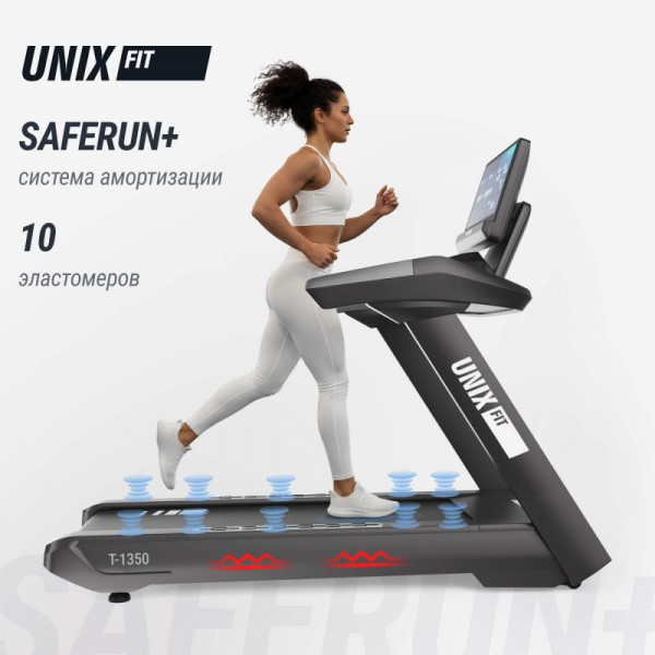 Беговая дорожка UNIX Fit T-1350 PRO (25" TFT)
