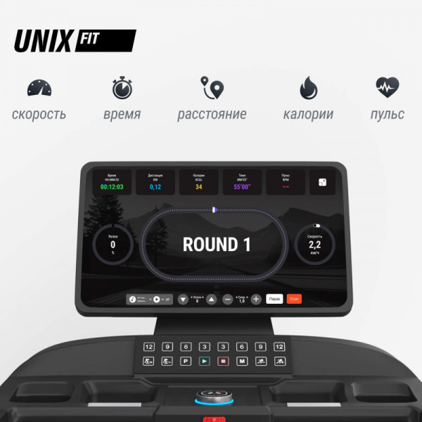 Беговая дорожка UNIX Fit T-1520 PRO (21" TFT)