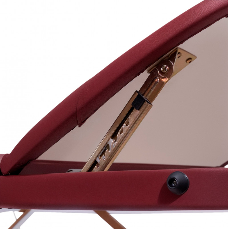 Массажный стол UNIX Comfort 3 Section Burgundy