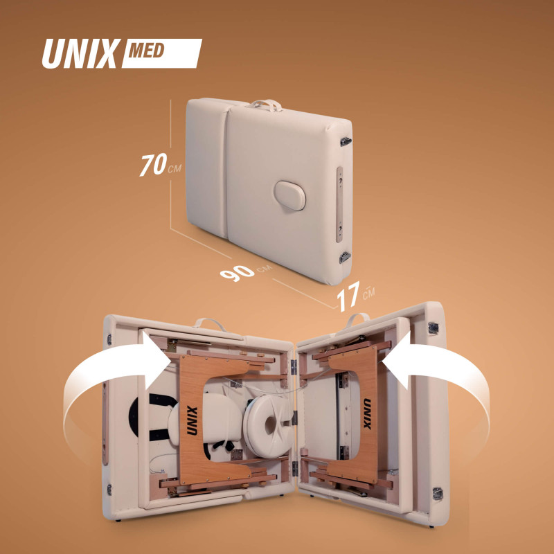 Массажный стол UNIX Premium Cream