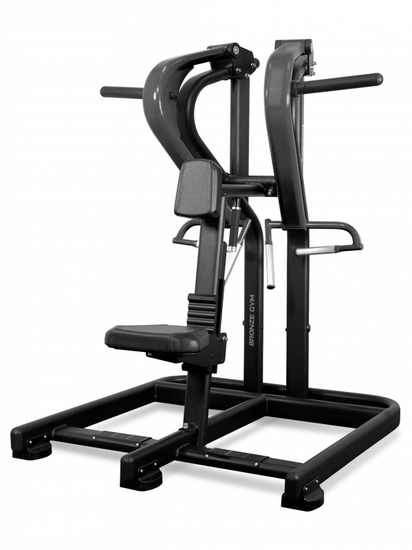 Горизонтальная тяга BRONZE GYM PL-1702, черный